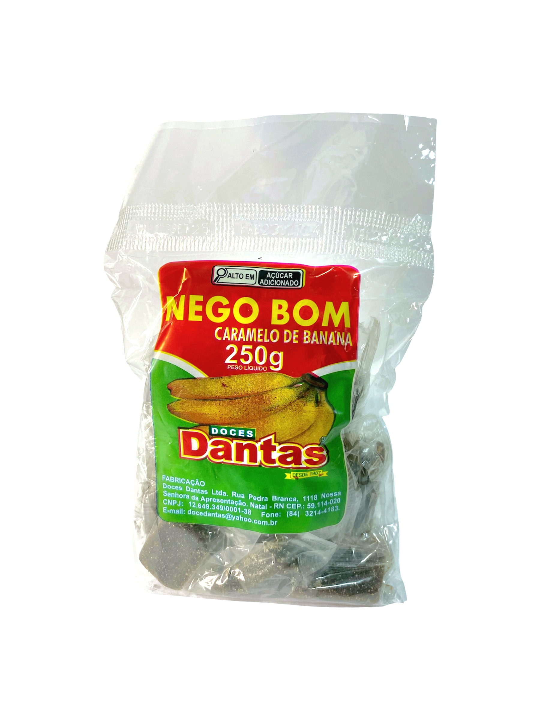 Doce Cristal em Tablete - Nego Bom – 16x250g